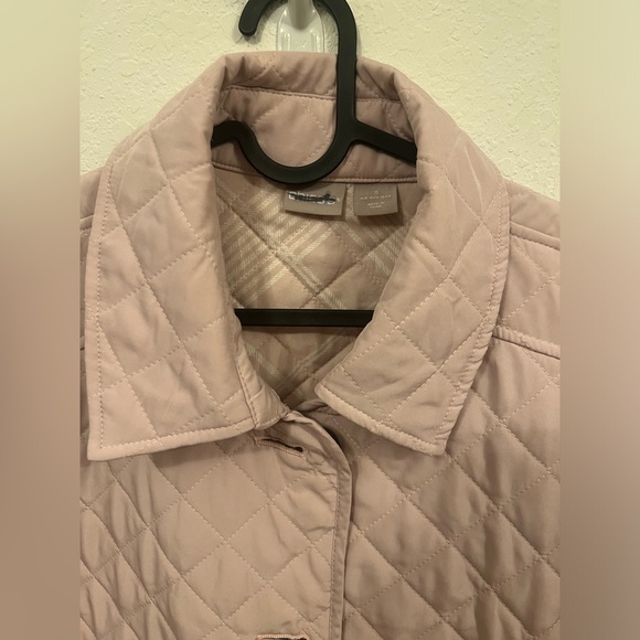 🌻Chico’s Quilted Pink Jacket - Picture 4 of 12